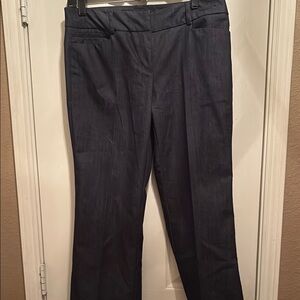 New York & Company Dark Blue Straight Leg Pants